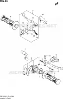 GRIPS & LEVERS (DR Z125LL3_E19) for Suzuki DR-Z 125 2013