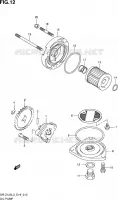 OIL PUMP for Suzuki DR-Z 125 2013