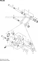 SHOCK ABSORBER LINKAGE for Suzuki DR-Z 125 2013