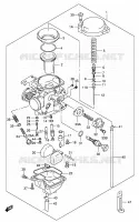 CARBURETOR (E33) for Suzuki DR-Z 250 2001
