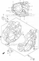 CRACKCASE COVER for Suzuki DR-Z 250 2001