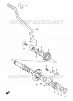 KICK STARTER for Suzuki DR-Z 250 2001