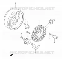 MAGNE TO for Suzuki DR-Z 250 2001