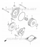 OIL PUMP for Suzuki DR-Z 250 2001