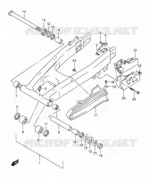 SWINGARM for Suzuki DR-Z 250 2001