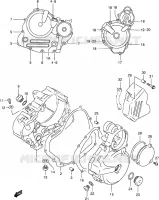 CRANKSHAFT for Suzuki DR-Z 250 2004