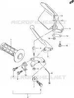 LABEL for Suzuki DR-Z 250 2004