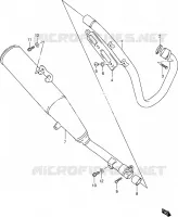 OIL PUMP for Suzuki DR-Z 250 2004