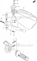 REAR FEDNER for Suzuki DR-Z 250 2004