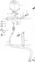 TAIL LIGHT ASSY for Suzuki DR-Z 250 2004