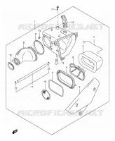 AIR FILTER for Suzuki DR-Z 250 2005