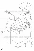 BATTERY for Suzuki DR-Z 250 2005