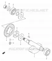 CRANK BALANCER for Suzuki DR-Z 250 2005