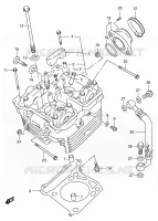 CYLINDER HEAD for Suzuki DR-Z 250 2005