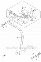FR. MASTER CYLINDER for Suzuki DR-Z 250 2005