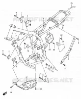FRAME for Suzuki DR-Z 250 2005