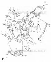 FRAME for Suzuki DR-Z 250 2005