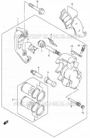 FRONT CALIPER for Suzuki DR-Z 250 2005