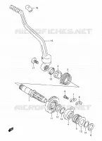 KICK STARTER for Suzuki DR-Z 250 2005