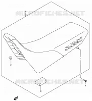 SEAT (MODELE K5) for Suzuki DR-Z 250 2005
