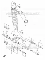 SHOCK ABSORBER LINKAGE for Suzuki DR-Z 250 2005