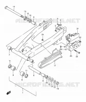 SWINGARM for Suzuki DR-Z 250 2005