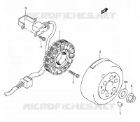 MAGNE TO (DR Z400Y/K1/K2/K3) for Suzuki DR-Z 400 2004