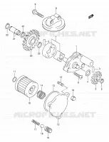 OIL PUMP for Suzuki DR-Z 400 2004