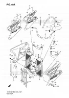 RADIATOR (MODELE K2/K3/K4) for Suzuki DR-Z 400 2004