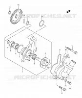 WATER PUMP for Suzuki DR-Z 400 2004