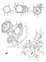 CRACKCASE COVER for Suzuki DR-Z 400 2005
