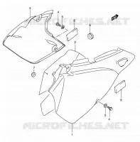 FAIRING for Suzuki DR-Z 400 2005