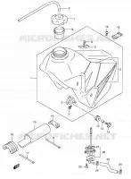 FUEL TANK (MODELE K5) for Suzuki DR-Z 400 2005