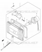 HEAD LAMP for Suzuki DR-Z 400 2005