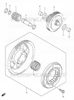 STARTER MOTOR CLUTCH for Suzuki DR-Z 400 2005