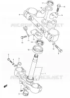 STEERING STEM for Suzuki DR-Z 400 2005