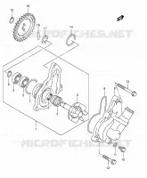 WATER PUMP for Suzuki DR-Z 400 2005