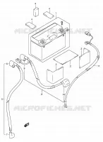 BATTERY for Suzuki DR-Z 400 2006