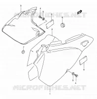 FAIRING for Suzuki DR-Z 400 2006