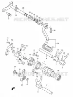 GEAR SHIFTING ASSY for Suzuki DR-Z 400 2006
