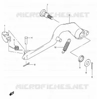 REAR BRAKE for Suzuki DR-Z 400 2006