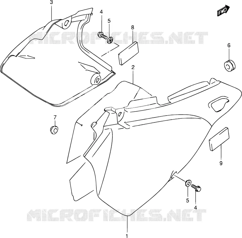 HANDELBAR Suzuki MOTO 400 DR-Z 2002  DR-Z400S K2 (E03,E28,E33)