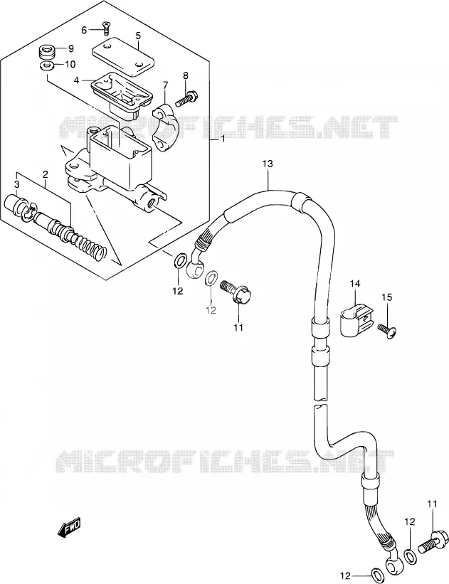 SHOCK ABSORBER LINKAGE Suzuki MOTO 400 DR-Z 2002  DR-Z400S K2 (E03,E28,E33)
