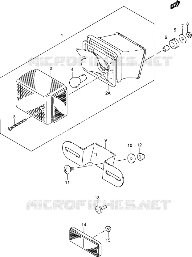 SWITCHES Suzuki MOTO 400 DR-Z 2003  DR-Z400S K3 (E03,E28,E33)