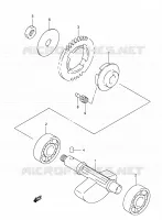 CRANK BALANCER for Suzuki DR-Z 400 2006