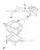 CYLINDER for Suzuki DR-Z 400 2006