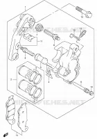 FRONT CALIPER for Suzuki DR-Z 400 2006