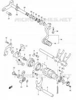 GEAR SHIFTING ASSY for Suzuki DR-Z 400 2006