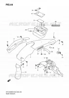 REAR FEDNER for Suzuki DR-Z 400 2006