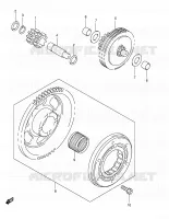 STARTER MOTOR CLUTCH for Suzuki DR-Z 400 2006